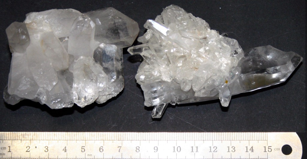 Cluster of “chaotic” crystal growth.
